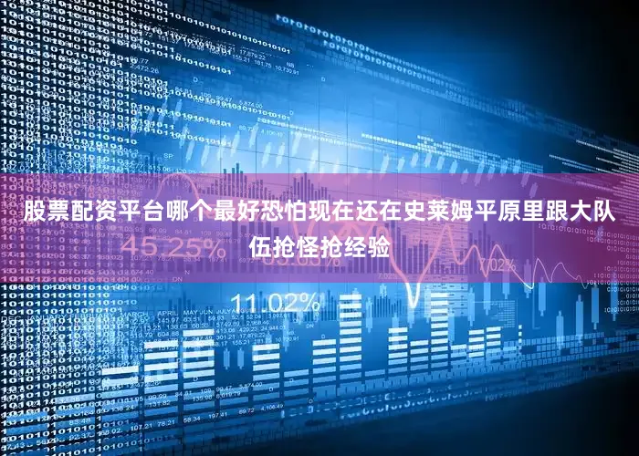 股票配资平台哪个最好恐怕现在还在史莱姆平原里跟大队伍抢怪抢经验